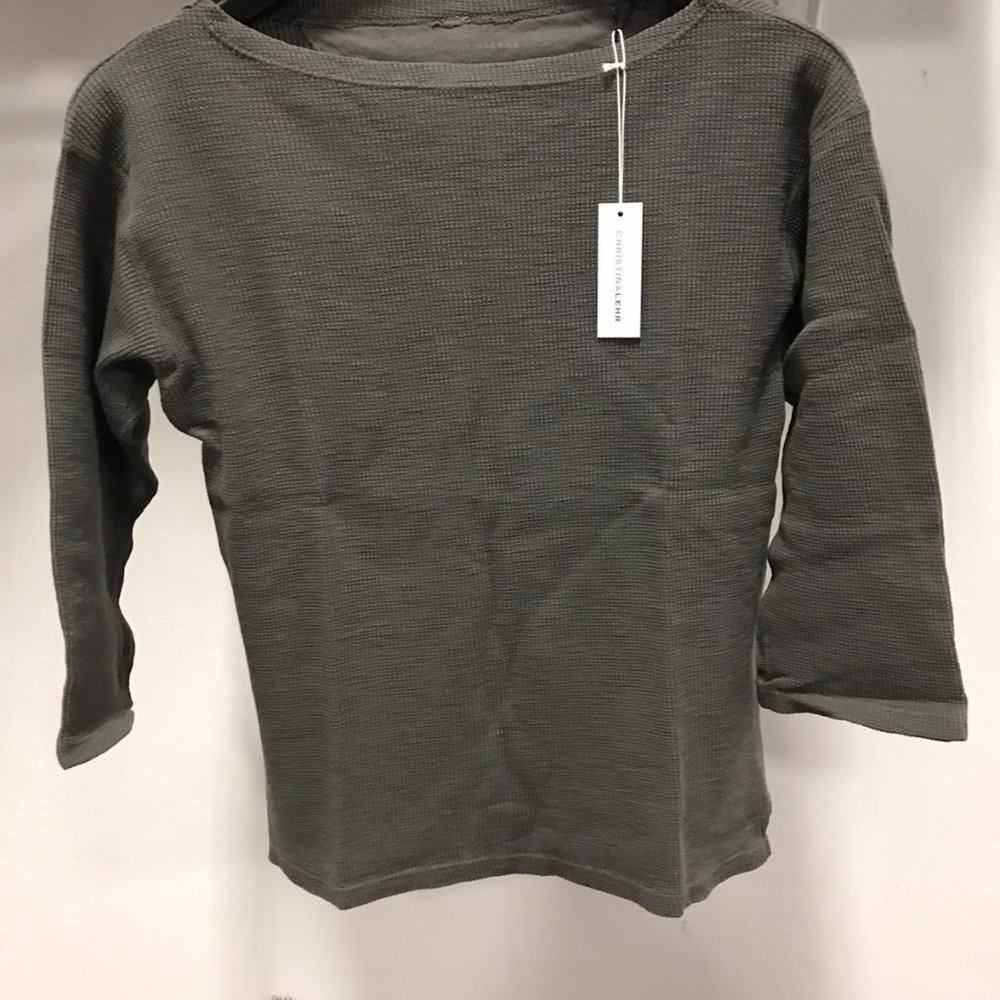 NWT CHRISTINA LEHR cute top 3/4 sleeve Sweater